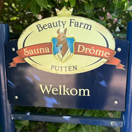 Σπίτι διακοπών Boshuisjes Veluwe Lila Met Omheinde Tuin