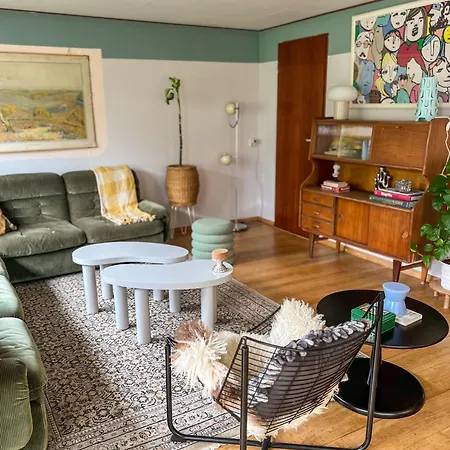 Boshuisjes Veluwe Lila Met Omheinde Tuin Putten