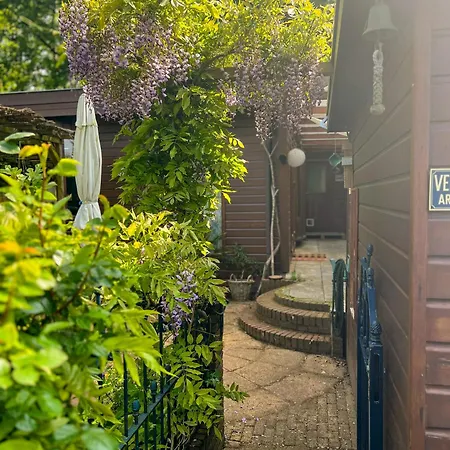 Boshuisje Lila Met Omheinde Tuin Voor Rustzoekers, Naast Het Bos * Putten