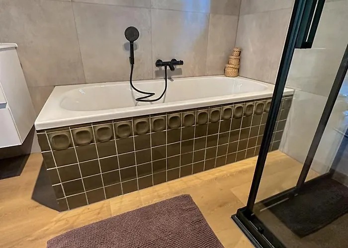 Boshuisjes Veluwe Lila Met Omheinde Tuin Semesterbostad *