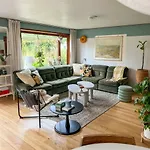 Boshuisjes Veluwe Lila Met Omheinde Tuin Пюттен
